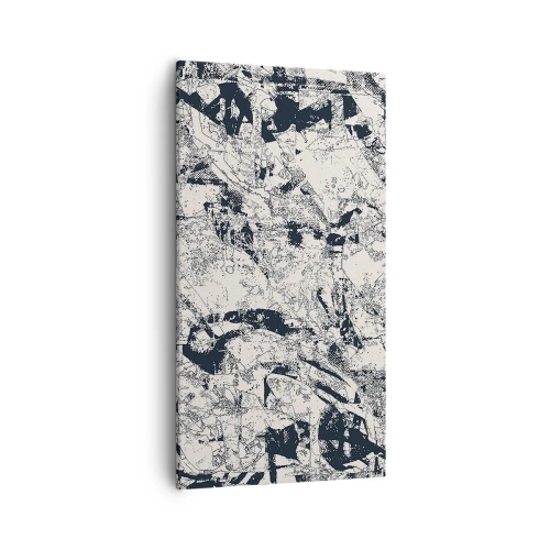 Quadro su tela - Stampe su Tela - La compenetrazione degli opposti - 55x100 cm