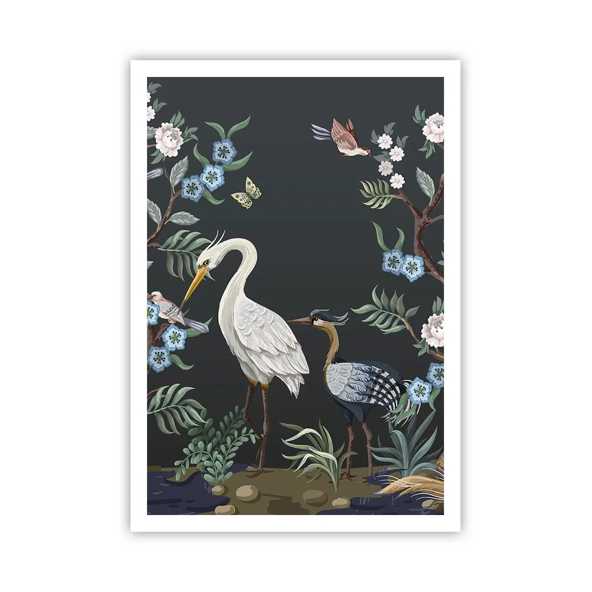 Poster - La parata degli uccelli - 70x100 cm