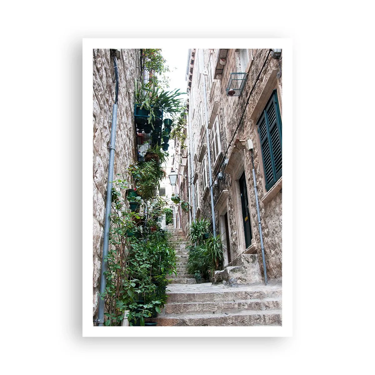 Poster - Il fascino della città vecchia - 70x100 cm