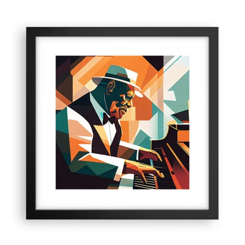 Poster in cornice nera - Tutto il jazz - 30x30 cm