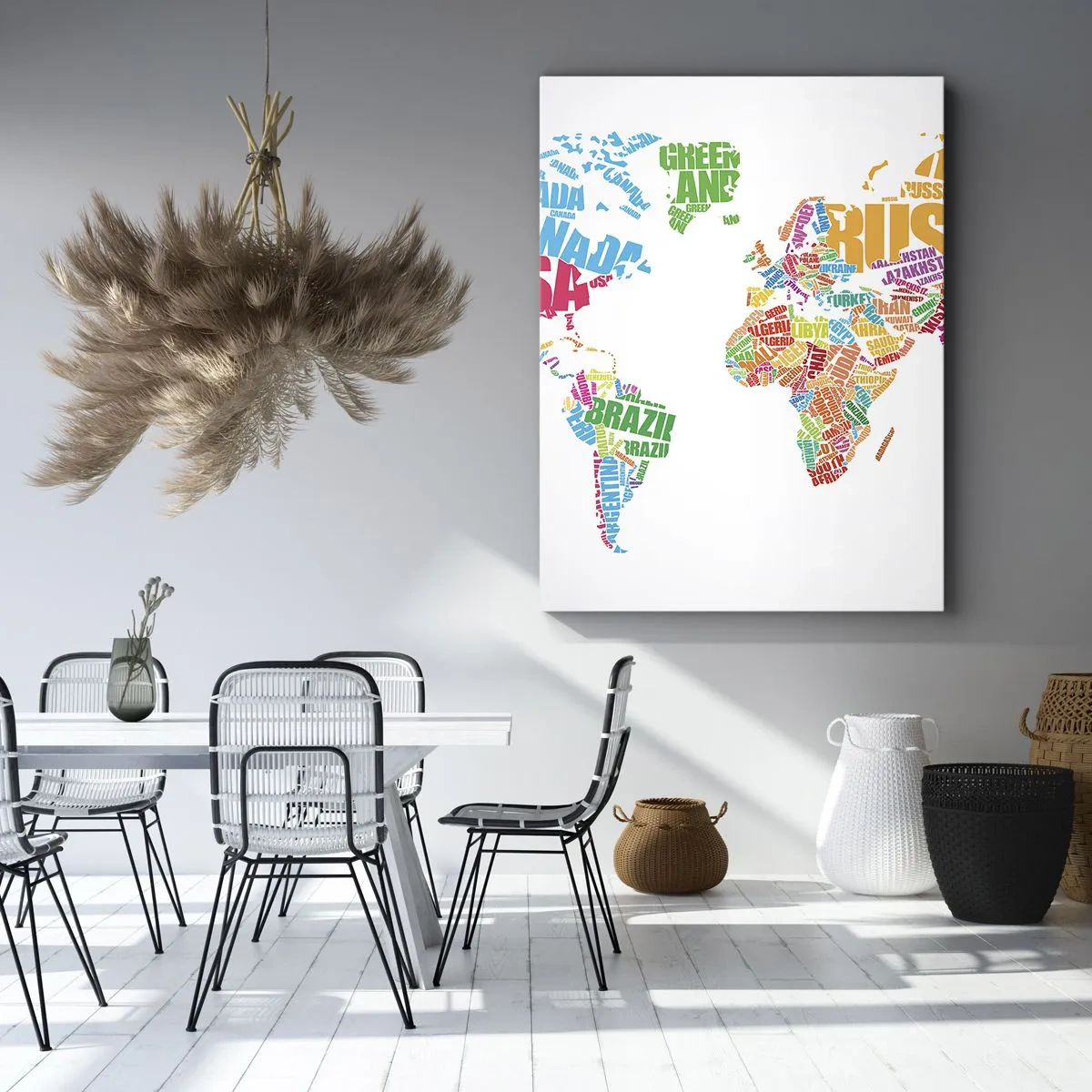 Quadro su tela - Stampe su Tela - Voglio conoscerli tutti - 55x100 cm