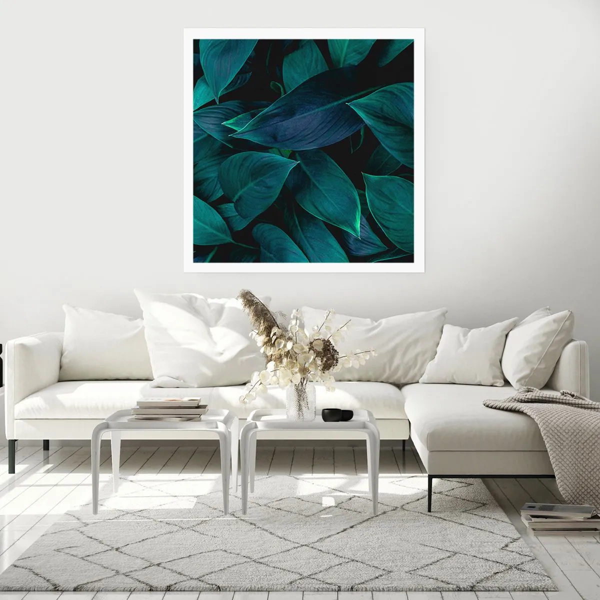 Poster - Il verde puro - 30x30 cm