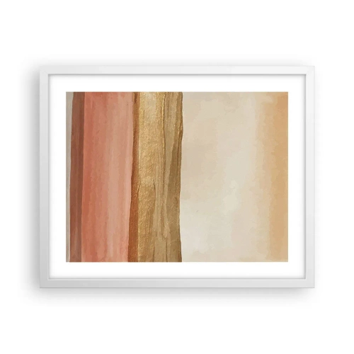 Poster in cornice bianca - Composizione verticale - 50x40 cm