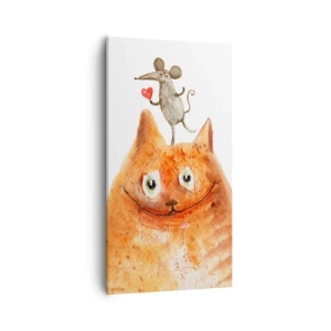 Quadro su tela - Stampe su Tela - I paradossi dell'amore - 55x100 cm