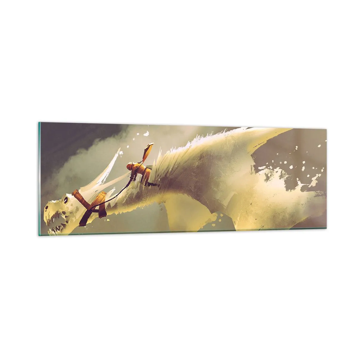 Quadro su vetro - Per salvare il mondo - 90x30 cm