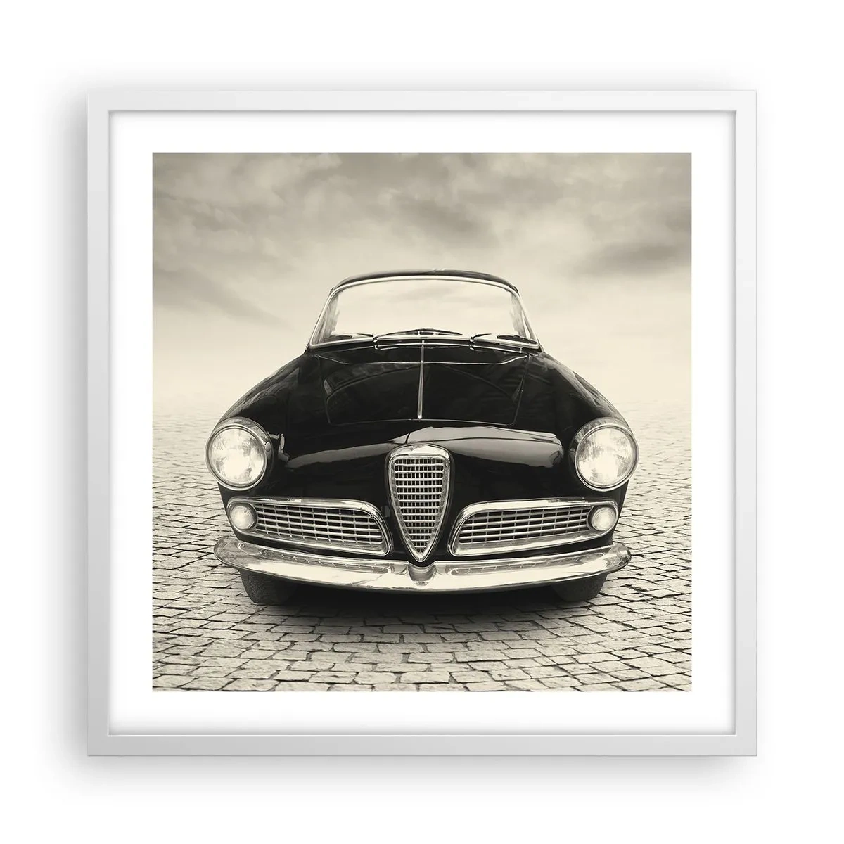 Poster in cornice bianca - Come non amarmi? - 50x50 cm