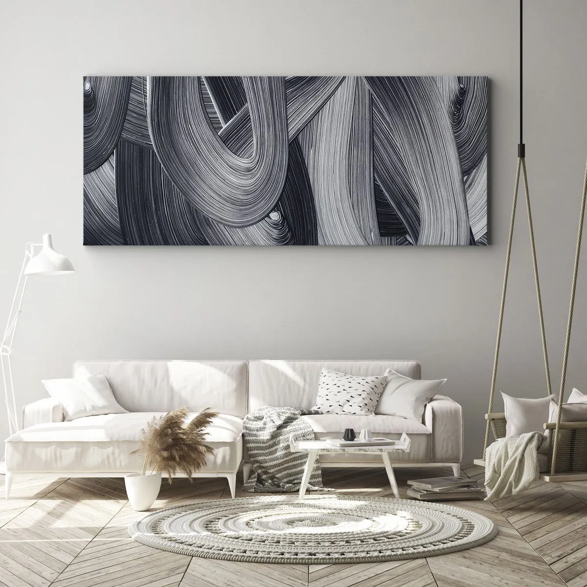 Quadro su tela - Stampe su Tela - La fluidità della realtà - 100x40 cm