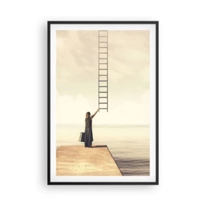 Poster in cornice nera - Viaggio magico - 61x91 cm