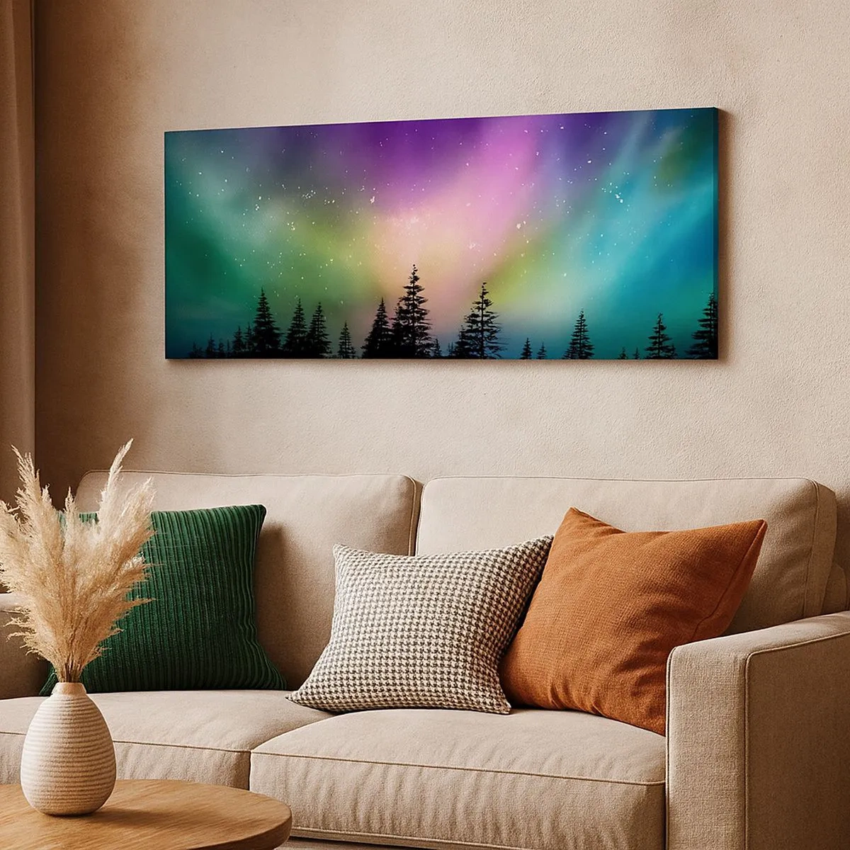 Quadro su tela - Stampe su Tela - Magia bianca - 100x40 cm