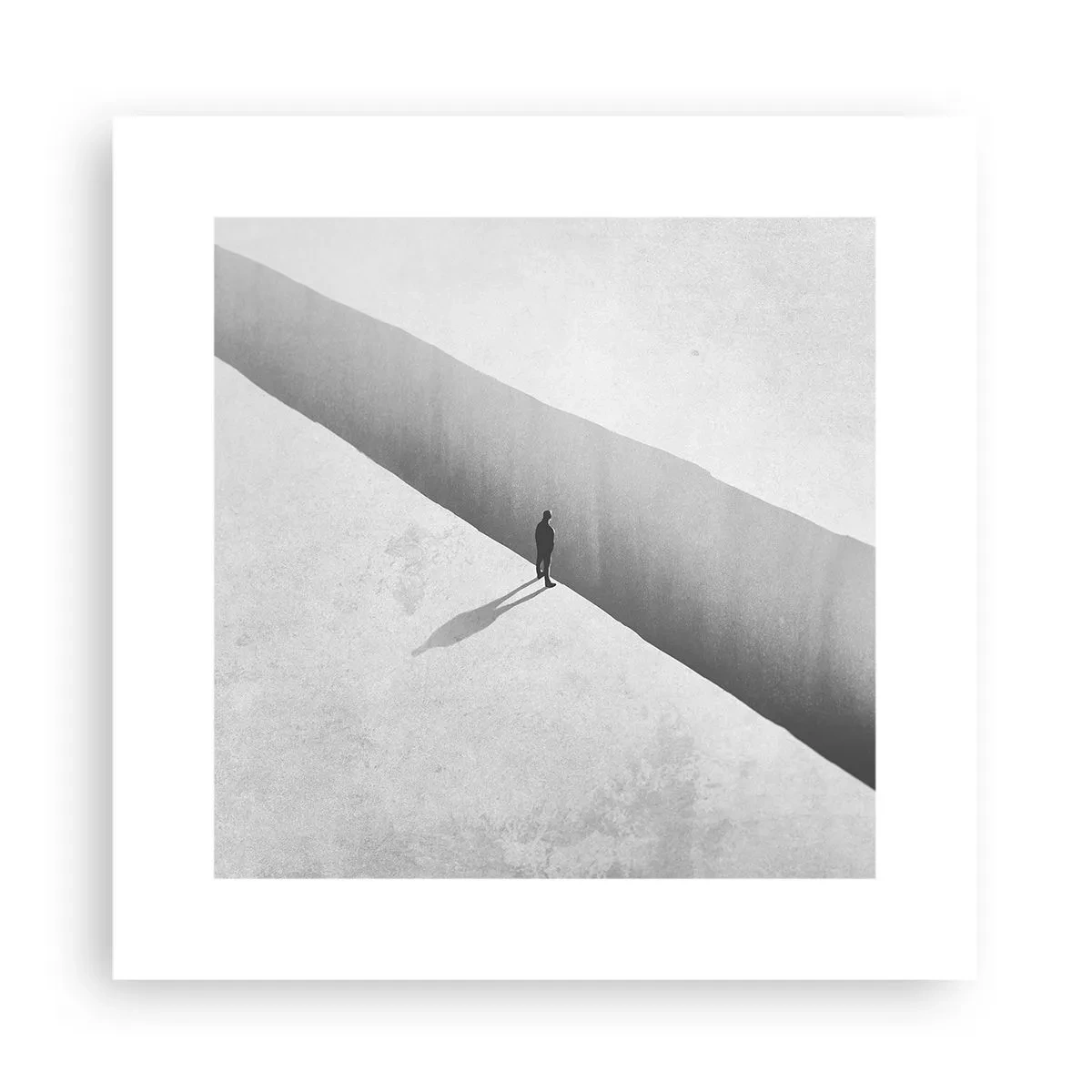 Poster - Un obiettivo chiaro - 30x30 cm