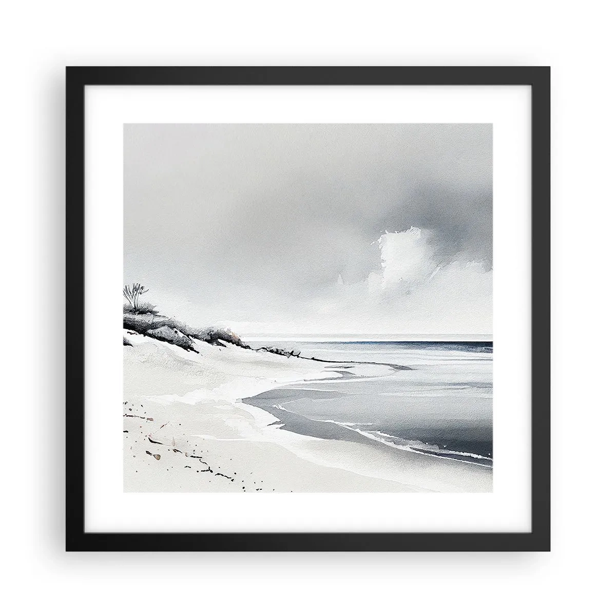 Poster in cornice nera - Insieme da sempre - 40x40 cm