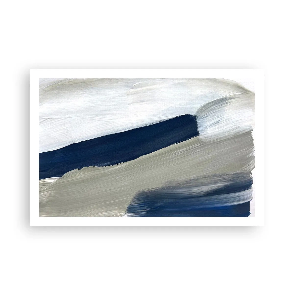 Poster - Incontro con il bianco - 91x61 cm