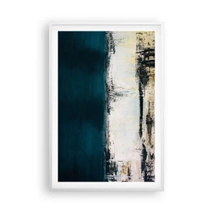 Poster in cornice bianca - Composizione orizzontale - 61x91 cm