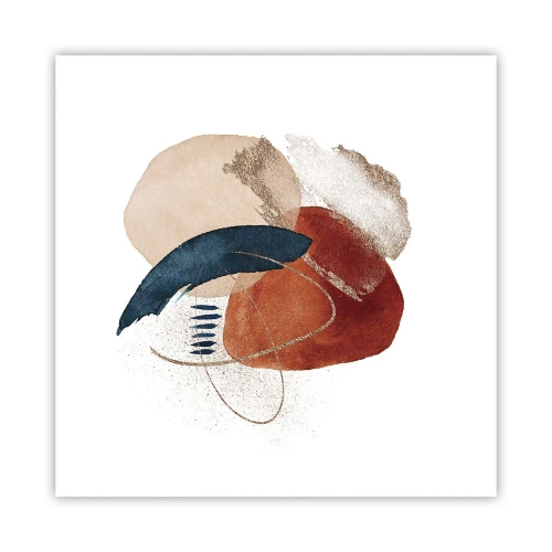 Poster - Composizione ovale - 60x60 cm