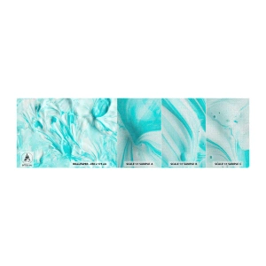 Campione di Fotomurale Premium Canvas - Insieme per sempre - Astrazione, Pezzo, Boho - 100x30 cm