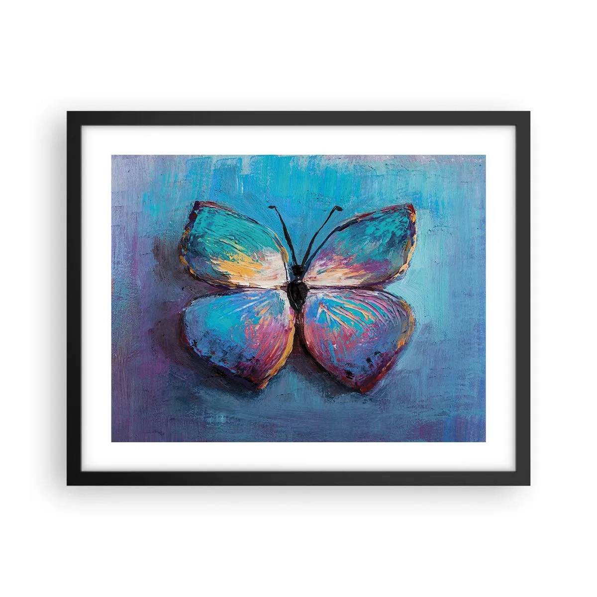 Poster in cornice nera - In tutta la bellezza - 50x40 cm