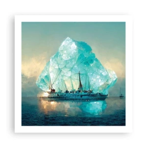Poster - Brillante artico - 60x60 cm