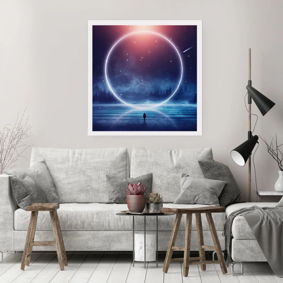 Poster - Sono già qui... - 30x30 cm