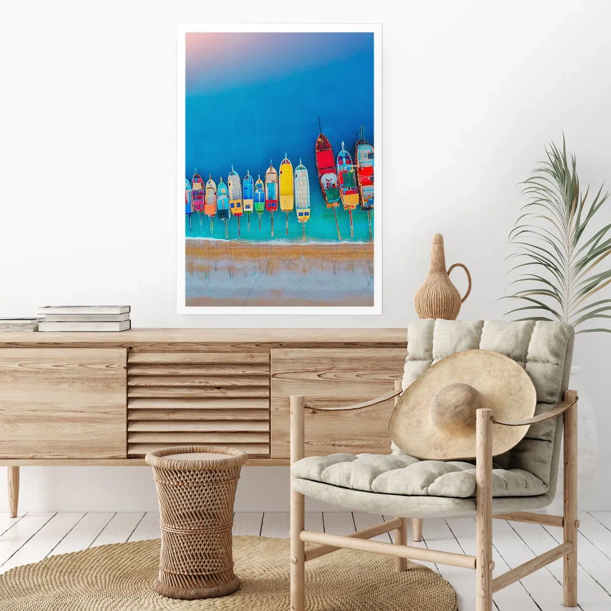 Poster - A volo d'uccello - 70x100 cm