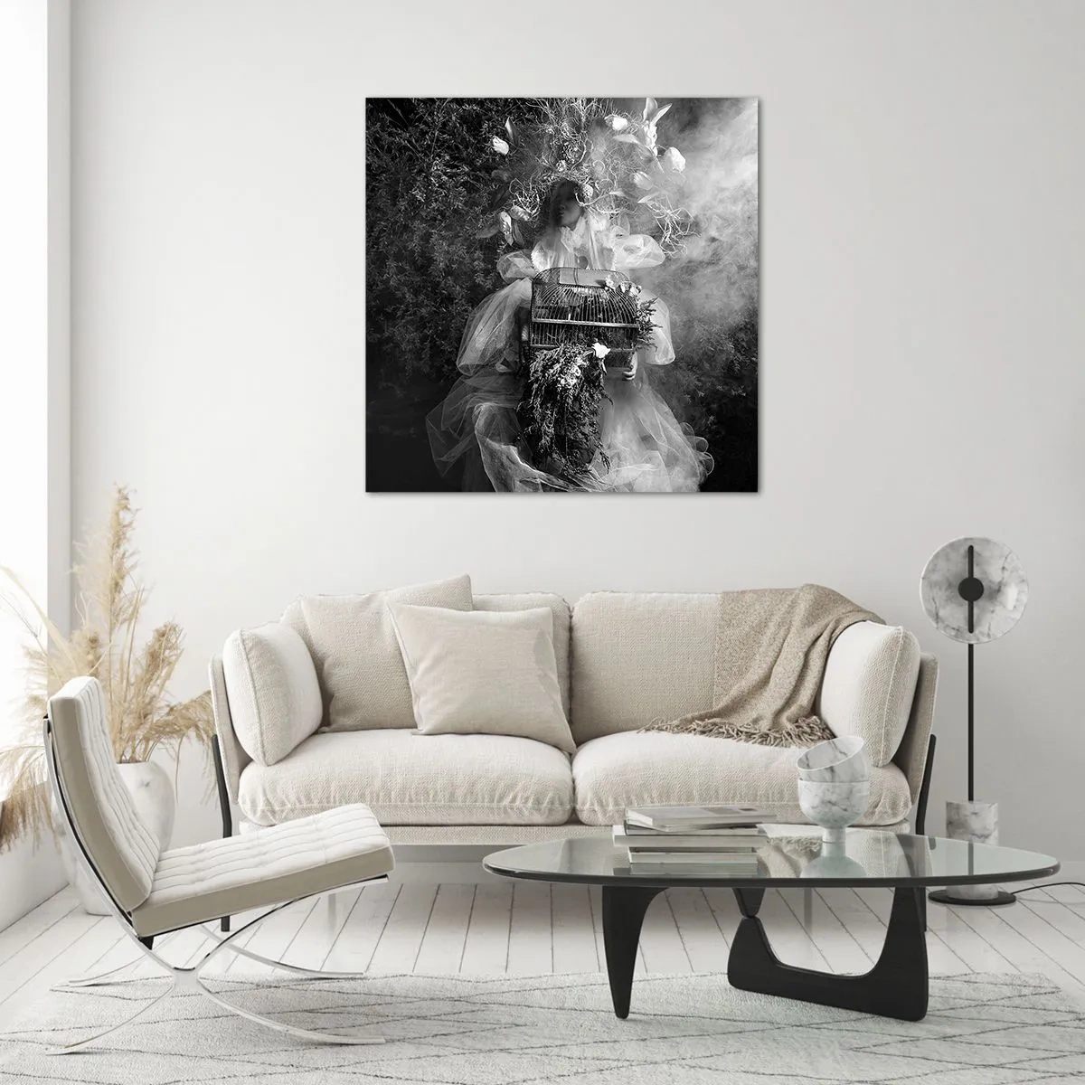 Quadro su vetro - Madre natura stessa - 50x50 cm