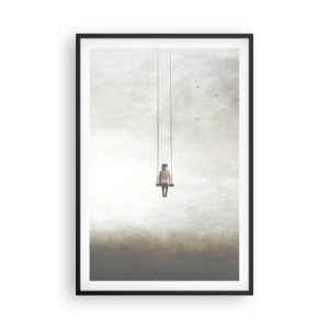 Poster in cornice nera - Il bambino che è in noi - 61x91 cm