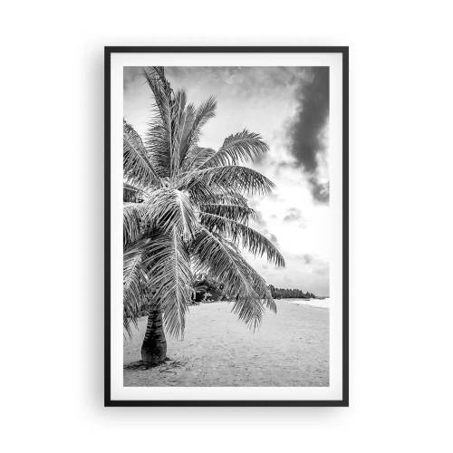 Poster in cornice nera - Quando hai nostalgia della solitudine... - 61x91 cm