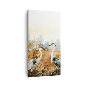 Quadro su tela - Stampe su Tela - Dove in autunno? - 65x120 cm