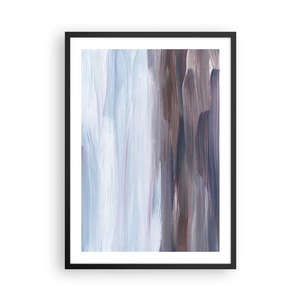 Poster in cornice nera - Gli elementi: l'acqua - 50x70 cm