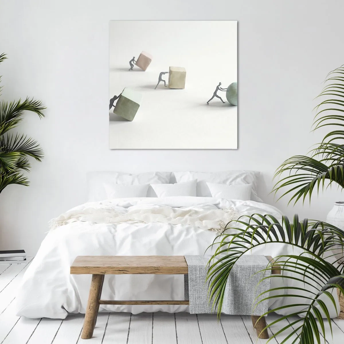 Quadro su tela - Stampe su Tela - È la vita - 70x70 cm