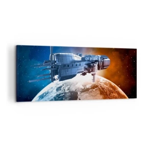 Quadro su tela - Stampe su Tela - Un attento osservatore - 100x40 cm