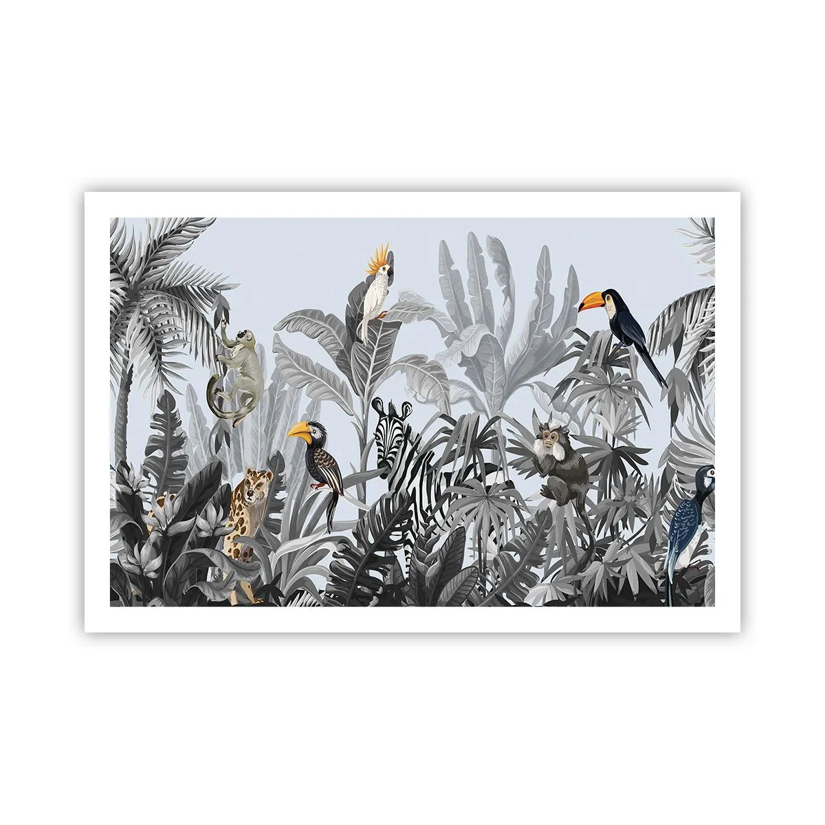 Poster - Favola africana - 91x61 cm