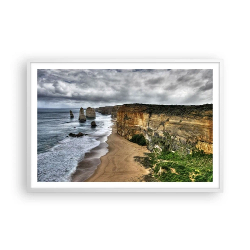 Poster in cornice bianca - Bellezza selvatica - 91x61 cm