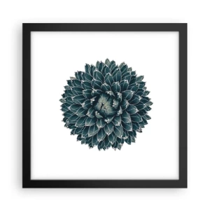 Poster in cornice nera - La stella del deserto - 30x30 cm