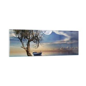 Quadro su vetro - È la fine o l'inizio? - 90x30 cm