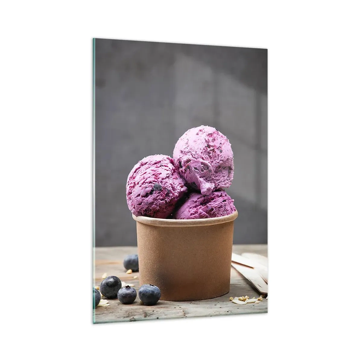 Quadro su vetro - Dolce e freddo - 80x120 cm