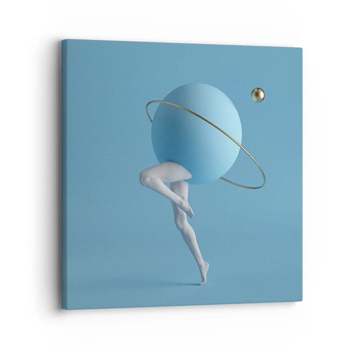 Quadro su tela - Stampe su Tela - E i pianeti folleggiano - 30x30 cm