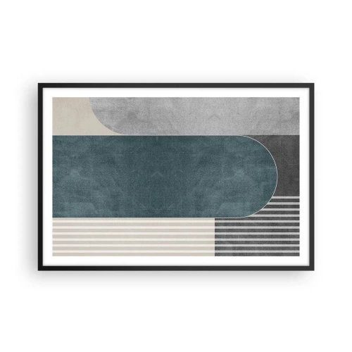 Poster in cornice nera - Composizione orizzontale  - 91x61 cm