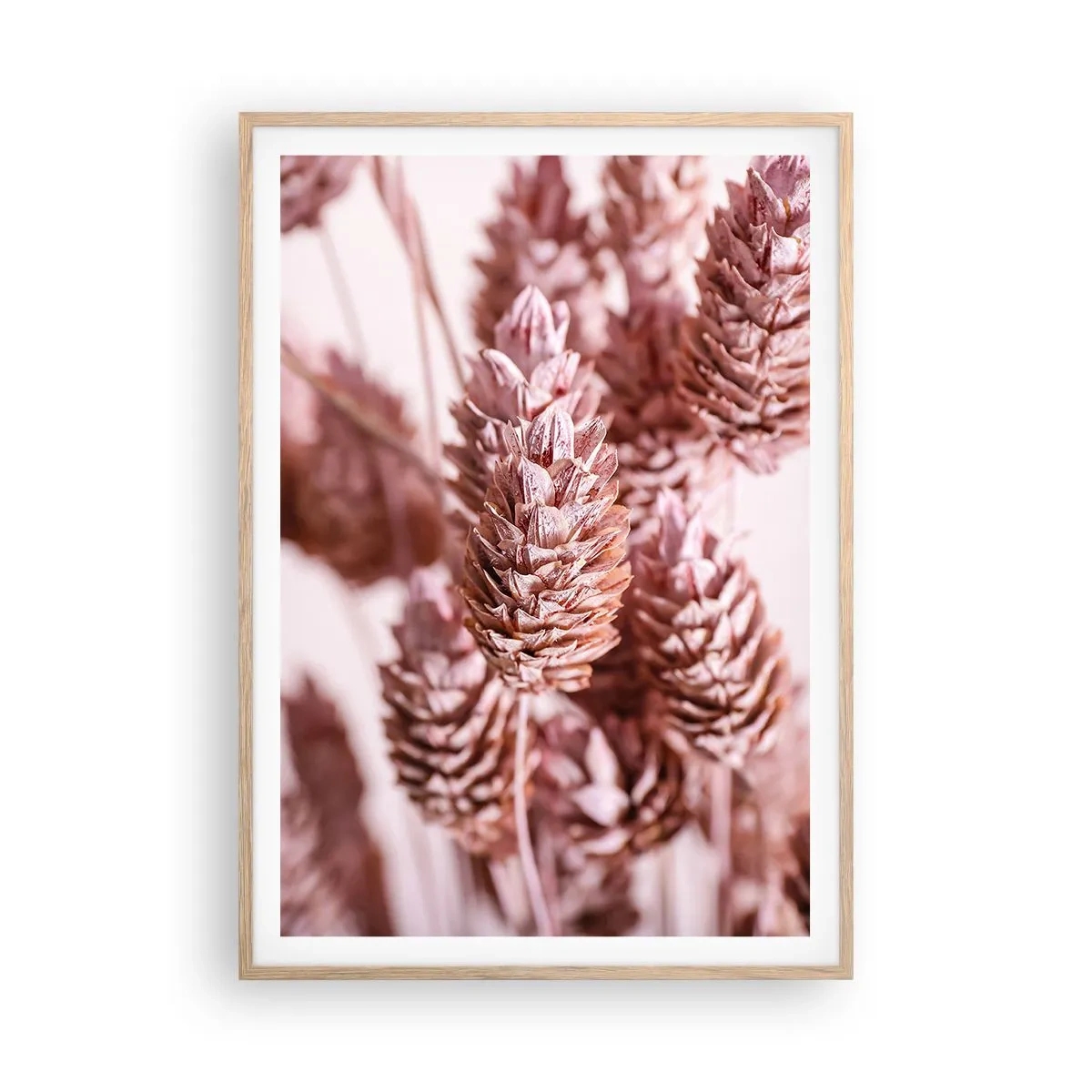 Poster in cornice rovere chiaro - A prima vista poco appariscenti - 70x100 cm