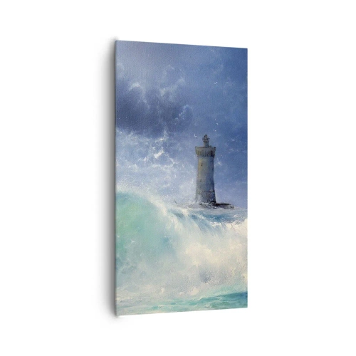 Quadro su tela - Stampe su Tela - In difesa contro gli elementi - 65x120 cm