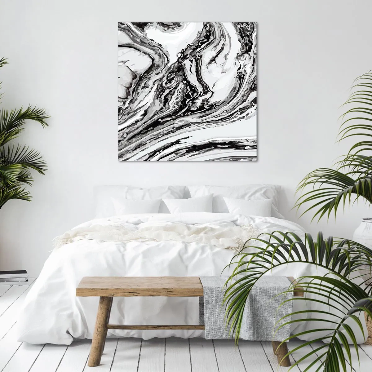 Quadro su tela - Stampe su Tela - All'inizio vi era il caos - 70x70 cm