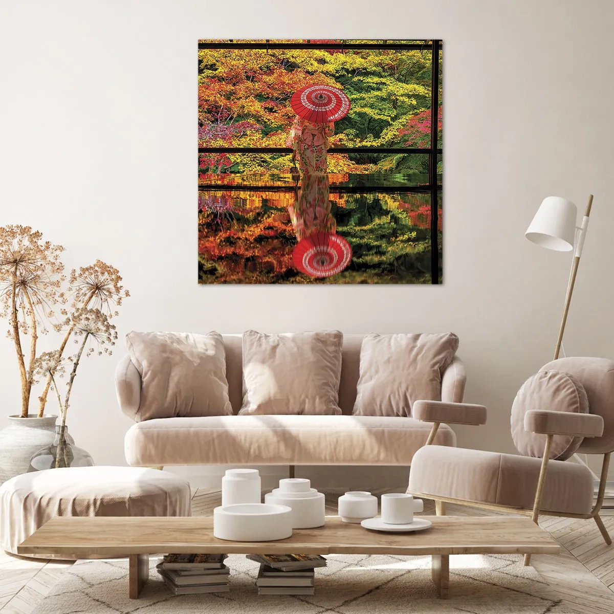 Quadro su tela - Stampe su Tela - Nel tempio della natura - 60x60 cm