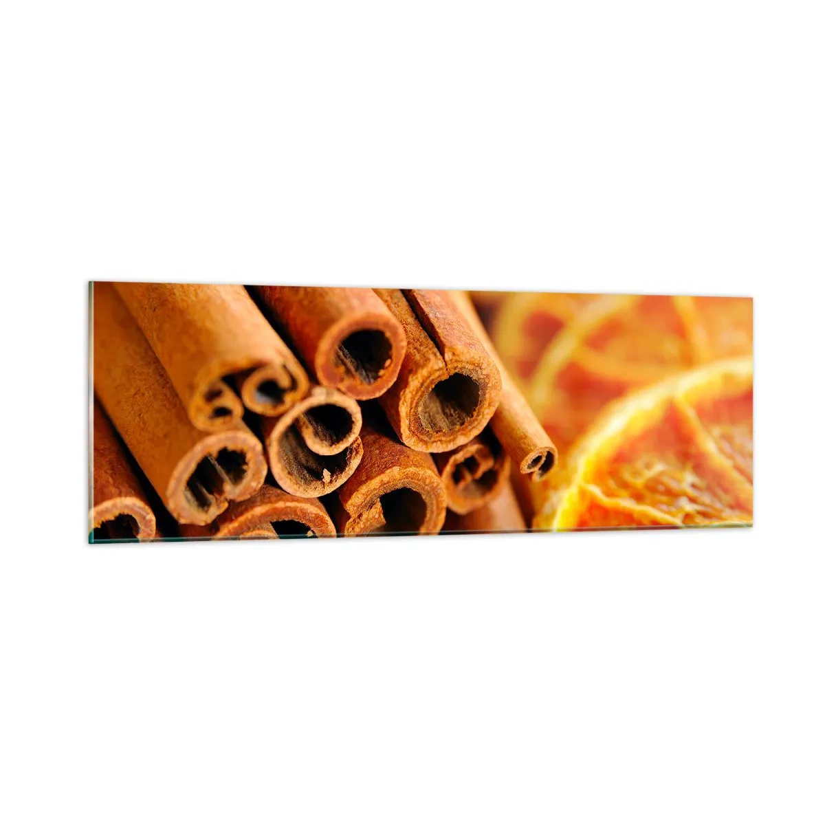 Quadro su vetro - Senti il loro profumo? - 90x30 cm