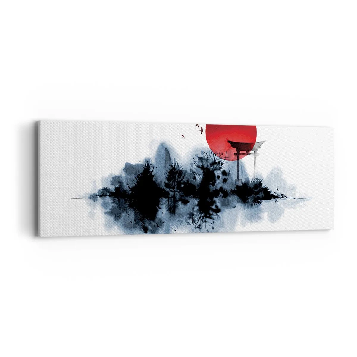 Quadro su tela - Stampe su Tela - Vista giapponese - 90x30 cm