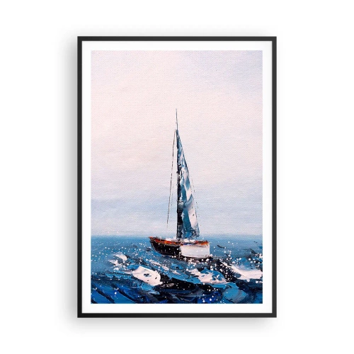 Poster in cornice nera - Fratellanza nel vento - 70x100 cm
