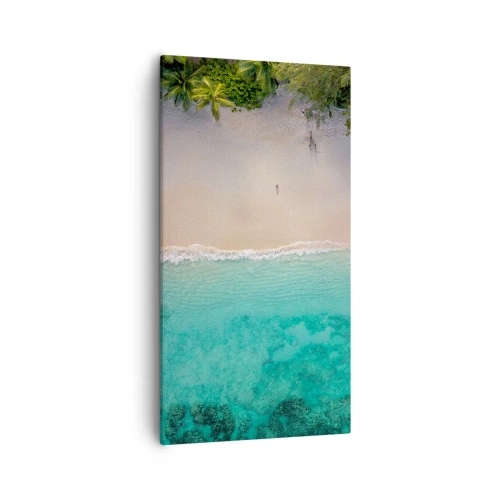 Quadro su tela - Stampe su Tela - Spiaggia del paradiso - 55x100 cm
