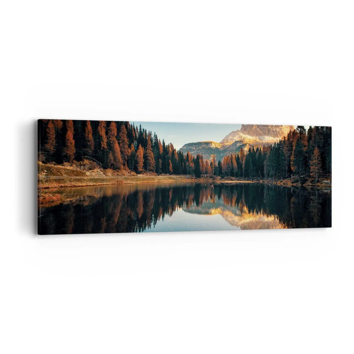 Quadro su tela - Stampe su Tela - Paesaggio doppio - 90x30 cm