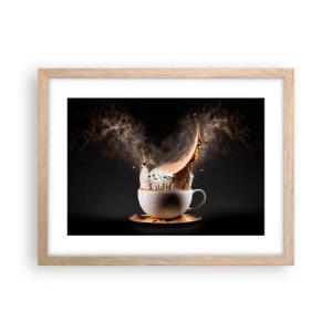 Poster in cornice rovere chiaro - Esplosione di sapore - 40x30 cm