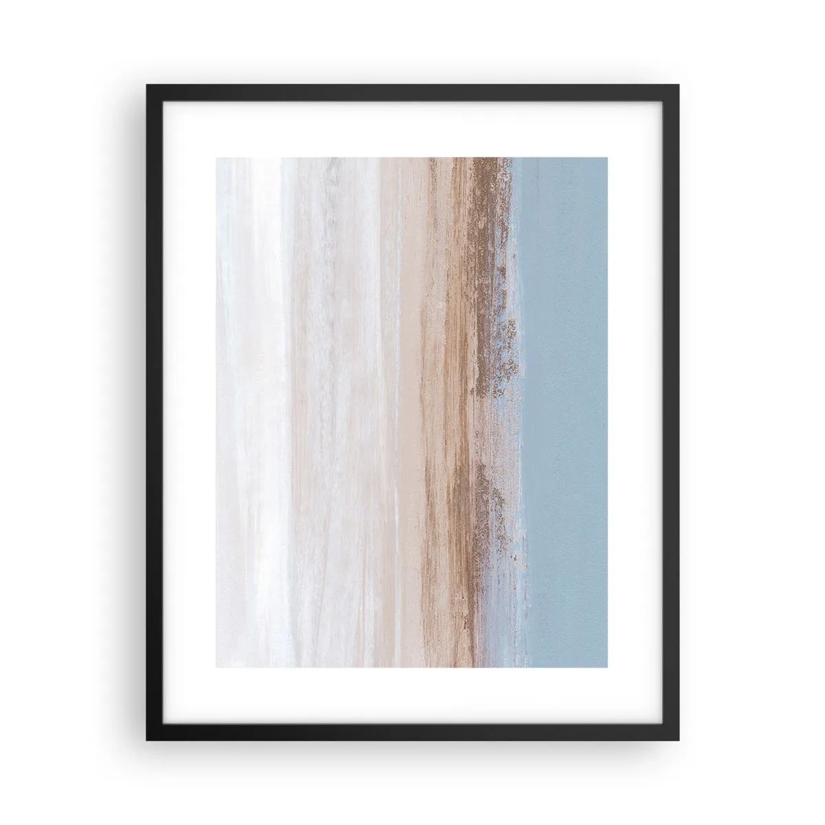 Poster in cornice nera - Paesaggio incerto - 40x50 cm