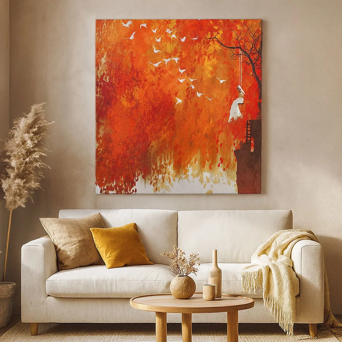 Quadro su tela - Stampe su Tela - Voli con noi? - 30x30 cm