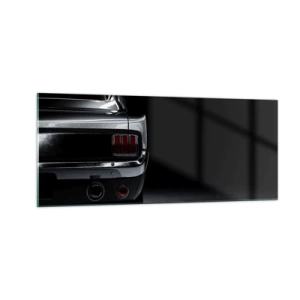 Quadro su vetro - Il fascino del classico - 100x40 cm